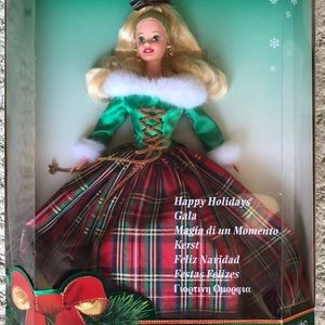 1995 special edition holiday barbie